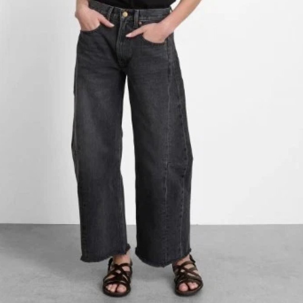 B Sides Lasso jean Grey Black 24